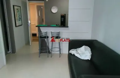Flat com 1 quarto para alugar na Rua Pedroso Alvarenga, 543, Itaim Bibi, São Paulo
