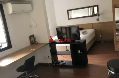 Flat com 1 quarto para alugar na Avenida Ibijaú, 364, Moema, São Paulo