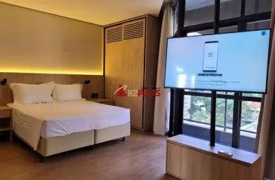 Flat com 1 quarto para alugar na Rua Amauri, 513, Itaim Bibi, São Paulo