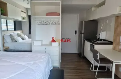Flat com 1 quarto para alugar na Avenida das Carinas, 301, Indianópolis, São Paulo