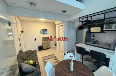 Flat com 1 quarto para alugar na Avenida Ibijaú, 355, Moema, São Paulo