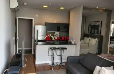 Flat com 1 quarto para alugar na Rua Elvira Ferraz, 250, Vila Olímpia, São Paulo