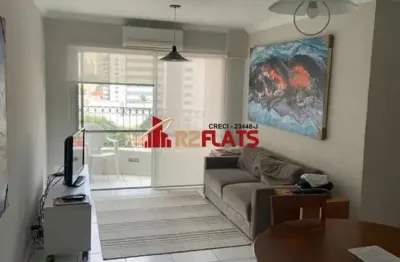 Flat com 2 quartos para alugar na Alameda Joaquim Eugênio de Lima, 1360, Jardins, São Paulo