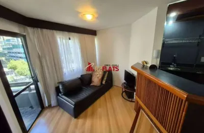 Flat com 1 quarto para alugar na Rua Joel Carlos Borges, 60, Brooklin, São Paulo