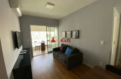 Flat com 1 quarto para alugar na Rua Doutor Jesuíno Maciel, 2105, Campo Belo, São Paulo