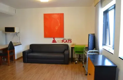 Flat com 1 quarto para alugar na Rua Hans Oersted, 119, Brooklin, São Paulo