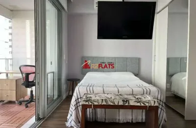 Flat com 1 quarto para alugar na Rua Guararapes, 305, Brooklin, São Paulo