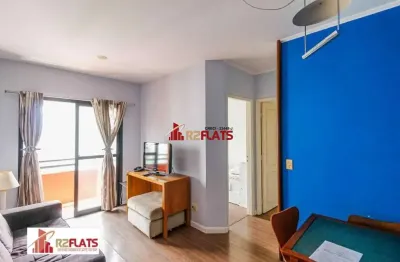 Flat com 2 quartos para alugar na Rua Sansão Alves dos Santos, 373, Brooklin, São Paulo