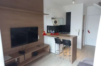 Flat com 1 quarto para alugar na Rua Flórida, 1790, Brooklin, São Paulo