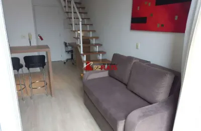 Flat com 1 quarto para alugar na Rua Flórida, 1790, Brooklin, São Paulo