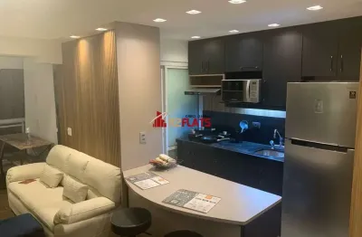 Flat com 1 quarto para alugar na Rua Sansão Alves dos Santos, 343, Brooklin, São Paulo