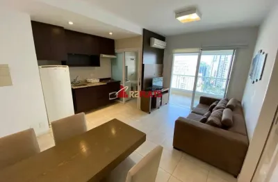 Flat com 1 quarto para alugar na Rua Sansão Alves dos Santos, 343, Brooklin, São Paulo