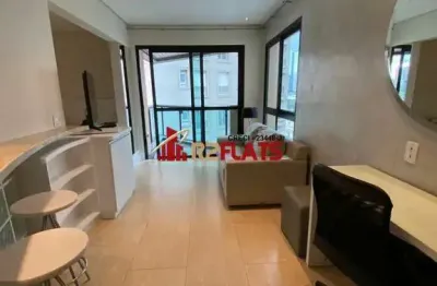 Flat com 1 quarto para alugar na Rua Franz Schubert, 156, Jardim Europa, São Paulo