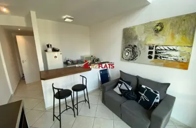 Apartamento com 1 quarto para alugar na Avenida Rouxinol, 77, Moema, São Paulo