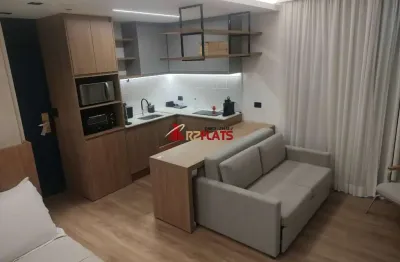 Flat com 1 quarto para alugar na Rua Funchal, 111, Vila Olímpia, São Paulo