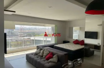 Flat com 1 quarto para alugar na Rua Doutor Jesuíno Maciel, 2105, Campo Belo, São Paulo