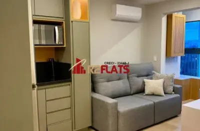Flat com 1 quarto para alugar na Alameda dos Maracatins, 304, Indianópolis, São Paulo