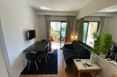 Flat com 1 quarto para alugar na Avenida Jandira, 501, Moema, São Paulo