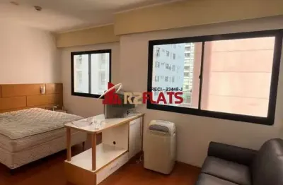 Flat com 1 quarto para alugar na Avenida Rouxinol, 57, Moema, São Paulo