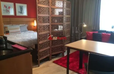 Flat com 1 quarto para alugar na Avenida Rouxinol, 57, Moema, São Paulo