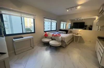 Flat com 1 quarto para alugar na Avenida Rouxinol, 87, Moema, São Paulo