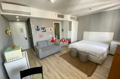 Flat com 1 quarto para alugar na Avenida Rouxinol, 87, Moema, São Paulo