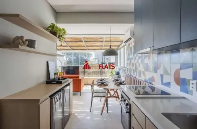 Flat com 1 quarto para alugar na Alameda dos Arapanés, 195, Moema, São Paulo