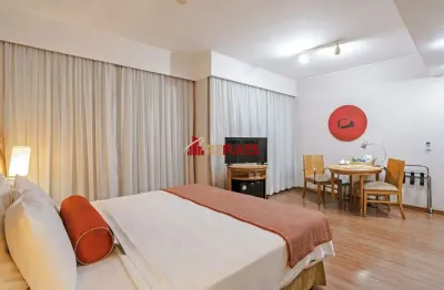 Flat com 1 quarto à venda na Avenida Rouxinol, 87, Moema, São Paulo