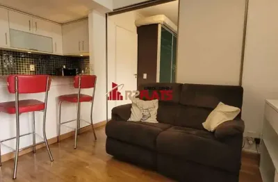 Flat com 1 quarto à venda na Avenida Ibijaú, 364, Moema, São Paulo