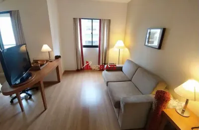 Flat com 1 quarto à venda na Rua Jerônimo da Veiga, 248, Itaim Bibi, São Paulo