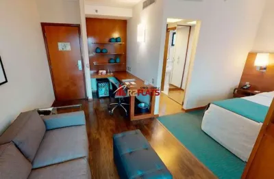 Flat com 1 quarto à venda na Avenida Engenheiro Luiz Carlos Berrini, 853, Cidade Monções, São Paulo