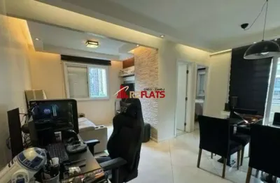 Flat com 1 quarto à venda na Avenida Jandira, 404, Moema, São Paulo