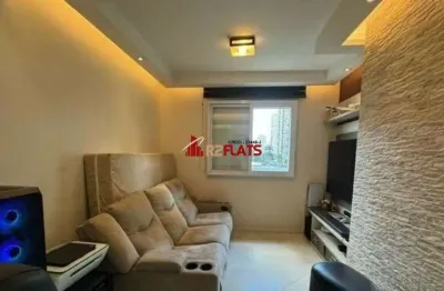 Flat com 1 quarto à venda na Avenida Jandira, 404, Moema, São Paulo