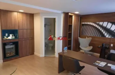 Flat com 1 quarto à venda na Avenida Jamaris, 101, Moema, São Paulo
