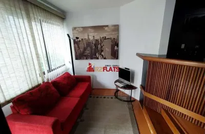 Flat com 1 quarto para alugar na Rua Joel Carlos Borges, 60, Brooklin, São Paulo