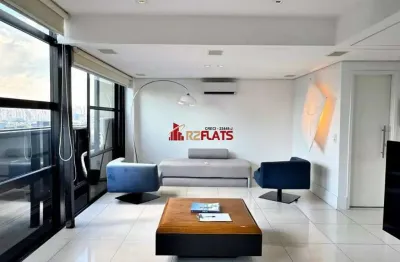 Flat com 2 quartos para alugar na Rua Doutor Eduardo de Souza Aranha, 67, Vila Olímpia, São Paulo