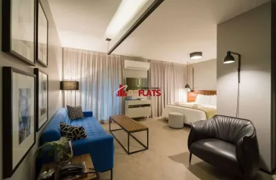 Flat com 1 quarto à venda na Rua Guararapes, 1889, Brooklin, São Paulo