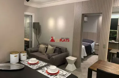 Apartamento com 1 quarto para alugar na Rua Sansão Alves dos Santos, 343, Brooklin, São Paulo