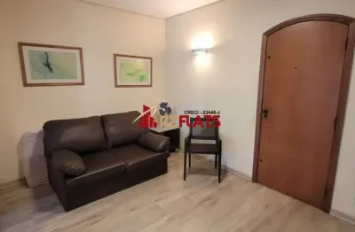 Flat com 1 quarto para alugar na Rua Araguari, 711, Moema, São Paulo