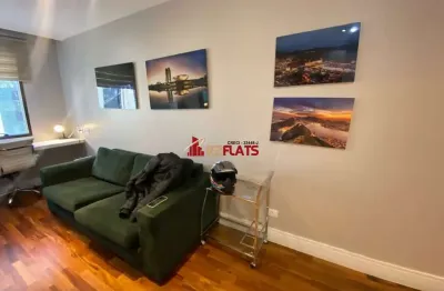 Flat com 1 quarto para alugar na Rua Joaquim Floriano, 466, Itaim Bibi, São Paulo