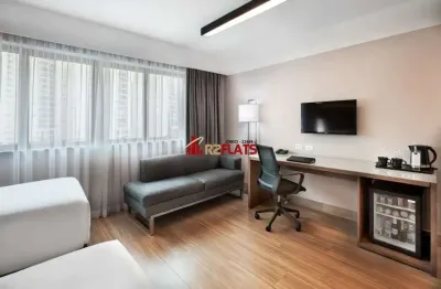 Flat com 1 quarto à venda na Avenida Ibirapuera, 2534, Moema, São Paulo