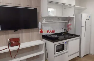 Flat com 1 quarto à venda na Avenida das Carinas, 301, Indianópolis, São Paulo