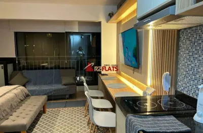 Flat com 1 quarto à venda na Avenida das Carinas, 301, Indianópolis, São Paulo