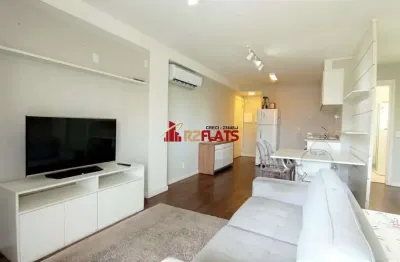 Flat com 1 quarto para alugar na Avenida Portugal, 1278, Brooklin, São Paulo