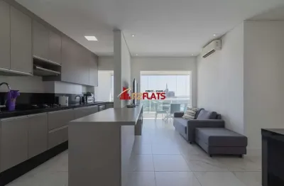 Flat com 2 quartos para alugar na Rua Paes Leme, 215, Pinheiros, São Paulo