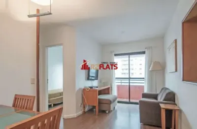 Flat com 2 quartos para alugar na Rua Sansão Alves dos Santos, 373, Brooklin, São Paulo