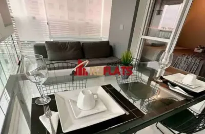 Flat com 1 quarto para alugar na Avenida Santo Amaro, 3131, Brooklin, São Paulo