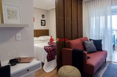 Flat com 1 quarto para alugar na Avenida Santo Amaro, 3131, Brooklin, São Paulo