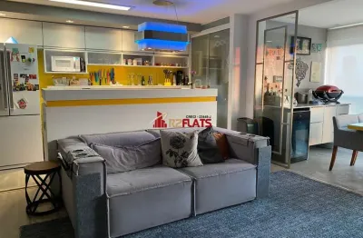 Flat com 2 quartos à venda na Rua Castilho, 155, Brooklin Paulista, São Paulo