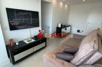 Flat com 1 quarto à venda na Rua Castilho, 155, Brooklin Paulista, São Paulo